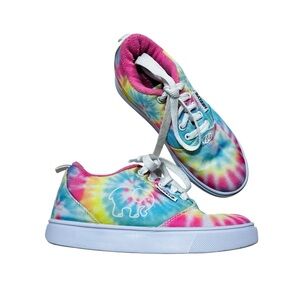 Heelys Tie-Dye Kids Sneakers - Pink, Blue, Yellow